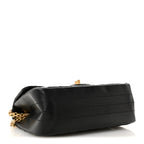 Aged Calfskin Chevron Quilted 2.55 Reissue Mini Flap Black