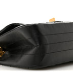 Aged Calfskin Chevron Quilted 2.55 Reissue Mini Flap Black