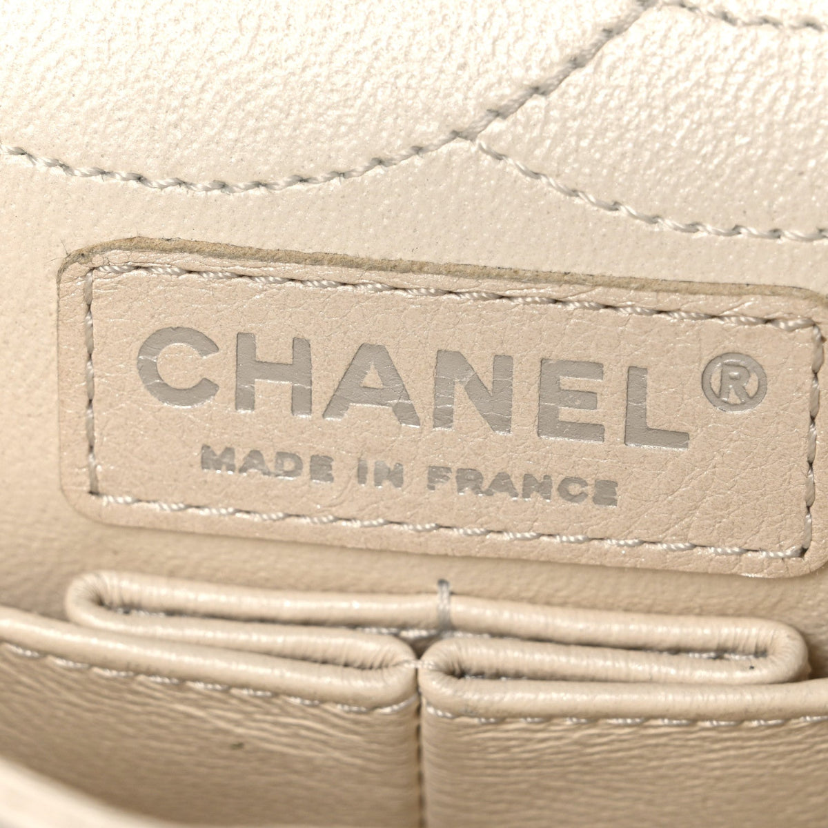 Aged Calfskin Lucky Charms 2.55 Reissue 225 Flap Ivory