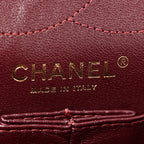 Aged Calfskin Quilted 2.55 Reissue 226 Flap Black