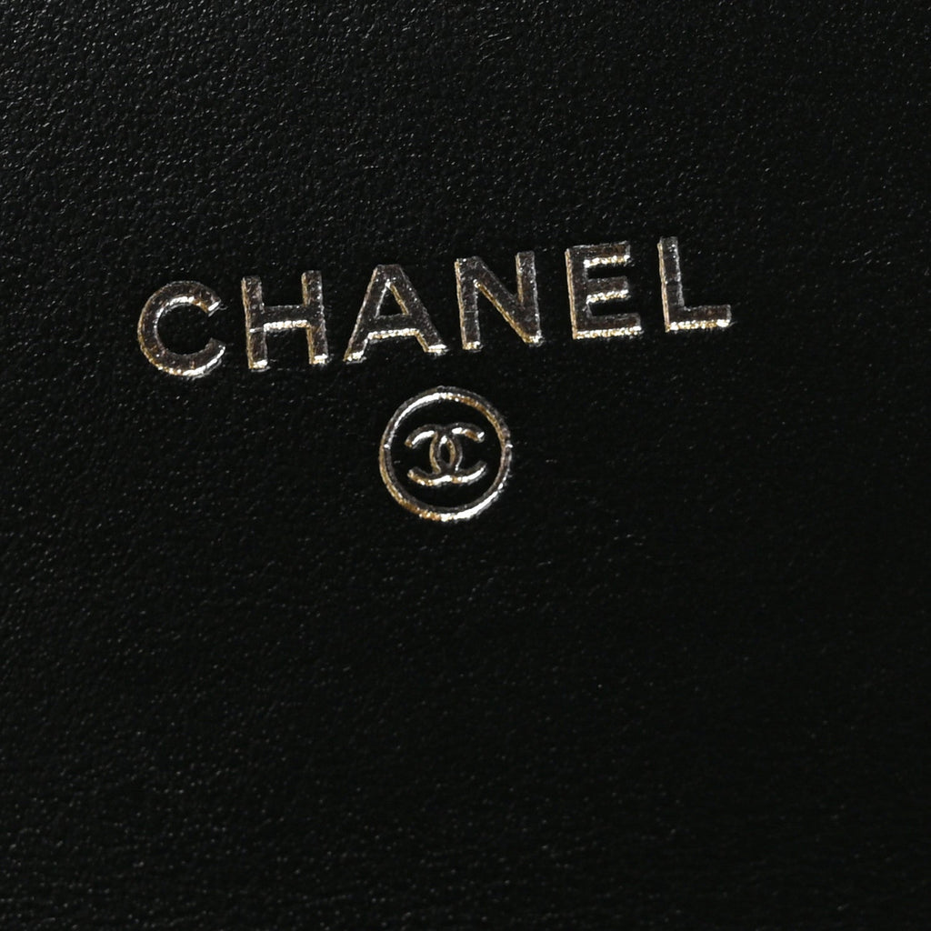 Aged Calfskin Quilted Mini Reissue Wallet On Chain WOC So Black