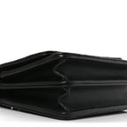 Aged Calfskin Quilted Mini Reissue Wallet On Chain WOC So Black