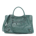 Agneau Arena Classic Hardware Medium Le City Dark Emerald