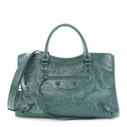 Agneau Arena Classic Hardware Medium Le City Dark Emerald