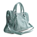 Agneau Arena Classic Hardware Medium Le City Dark Emerald