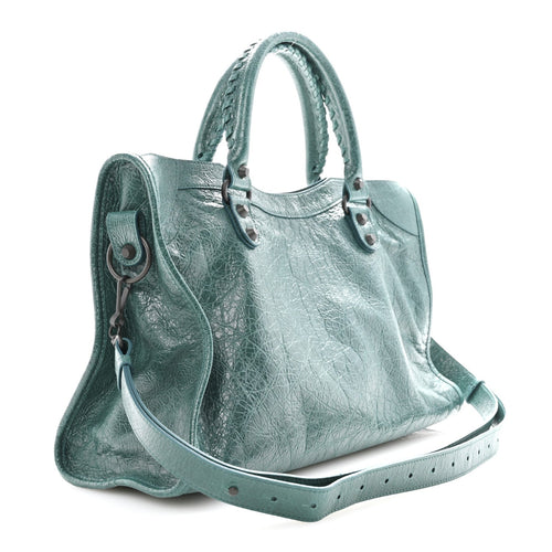 Agneau Arena Classic Hardware Medium Le City Dark Emerald