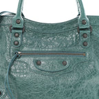 Agneau Arena Classic Hardware Medium Le City Dark Emerald
