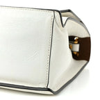 Agnello Old Shine F is Fendi Kan U Shoulder Bag White