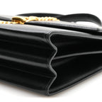Azalea Calfskin Small Sylvie 1969 Top Handle Bag Black