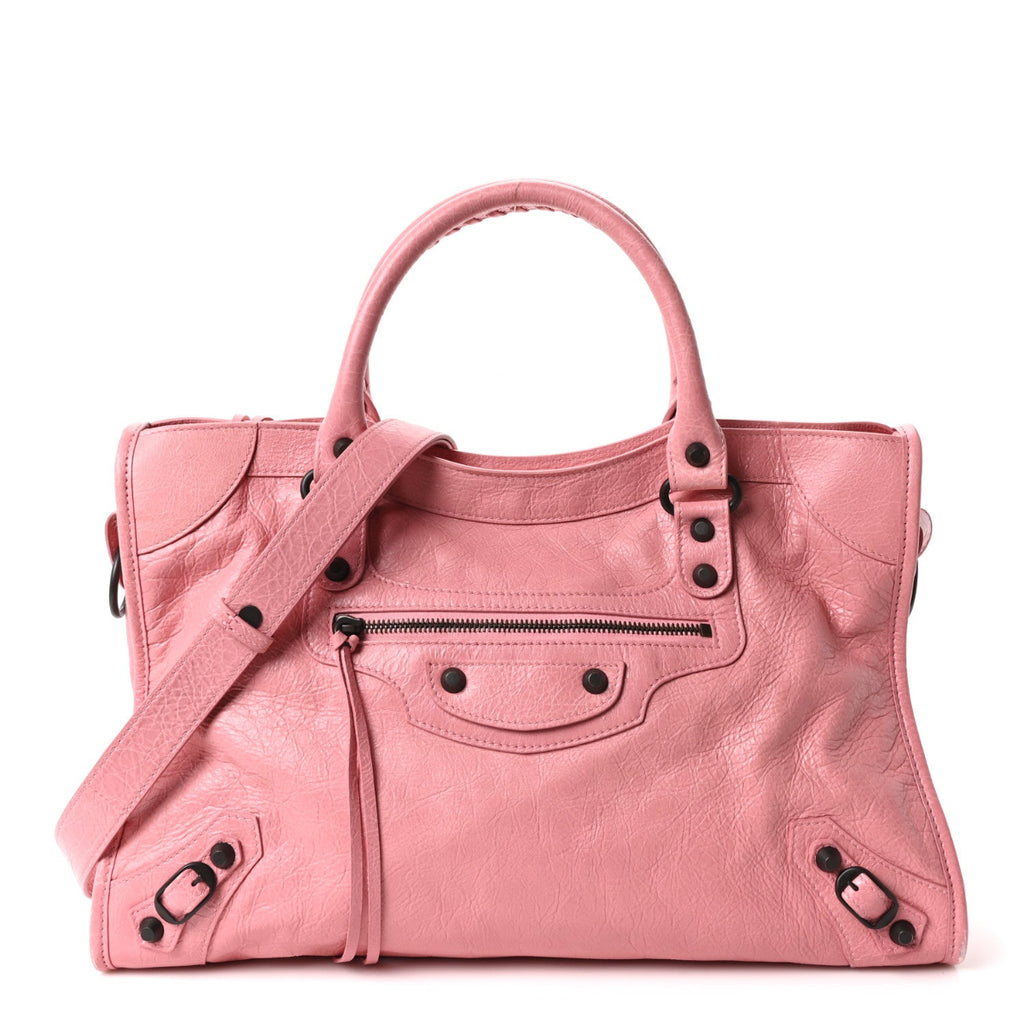 Agneau Arena Classic Hardware Medium Le City Vintage Pink