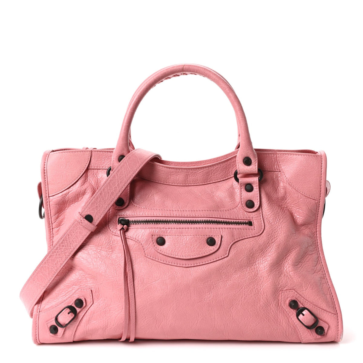 Agneau Arena Classic Hardware Medium Le City Vintage Pink