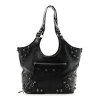 Agneau Arena Medium Le Cagole Carry All Bag Black