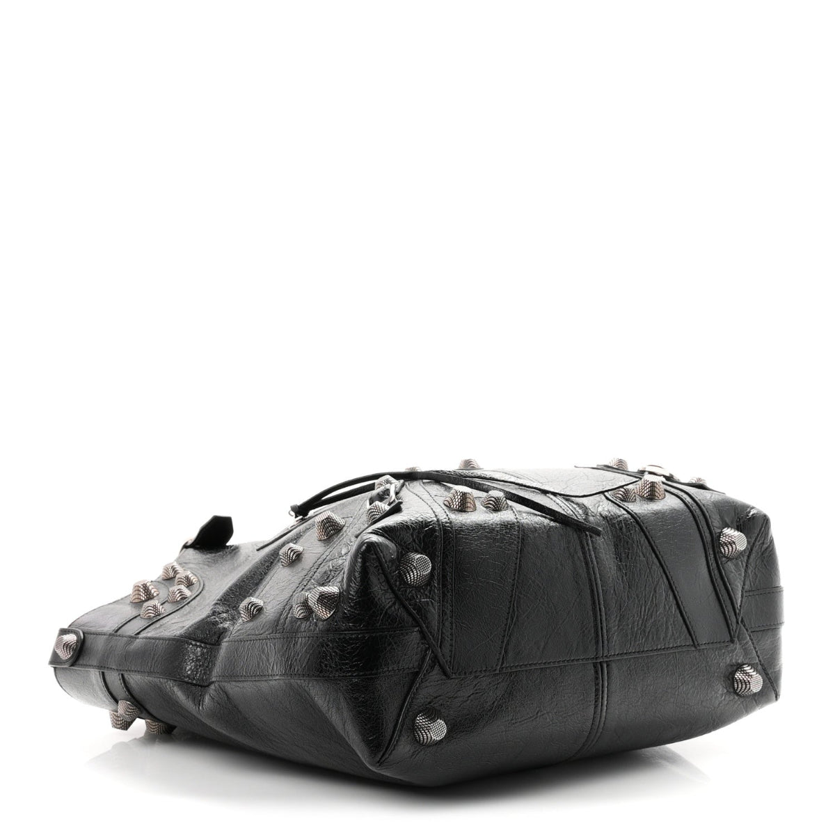 Agneau Arena Medium Le Cagole Carry All Bag Black