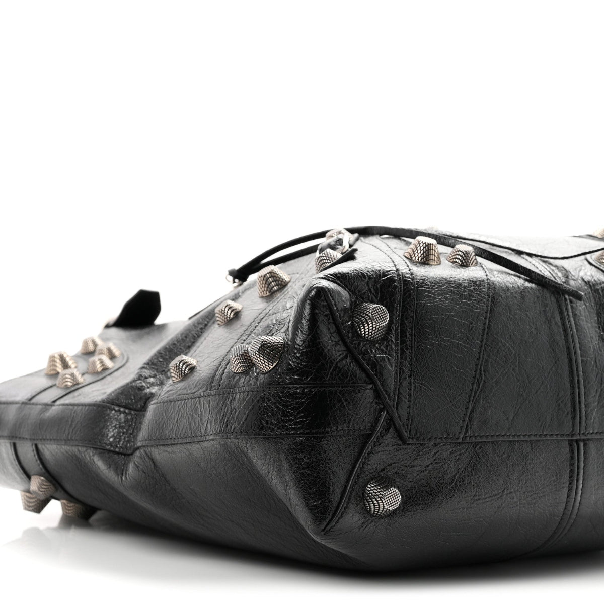 Agneau Arena Medium Le Cagole Carry All Bag Black