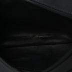 Recycled Sport Nylon Chain Logo Medium Raver Bag Black