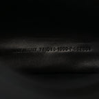 Recycled Sport Nylon Chain Logo Medium Raver Bag Black