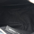 Bleached Denim BB Monogram Le Cagole Shoulder Bag XS Blue