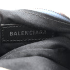 Bleached Denim BB Monogram Le Cagole Shoulder Bag XS Blue