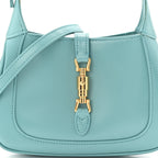 Boarded Dyana Lux Calfskin Mini Jackie 1961 Hobo Dusty Azure