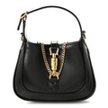 Boarded Dyana Lux Calfskin Nano Jackie 1961 Hobo Black