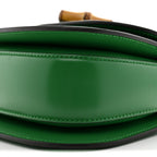 Boarded Dyana Lux Calfskin Web Mini Bamboo 1947 Top Handle Bag Spring Green