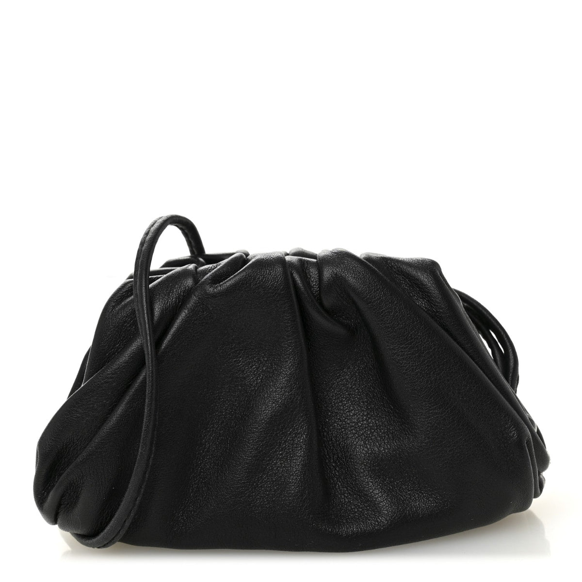 Butter Calfskin Coin Purse Black