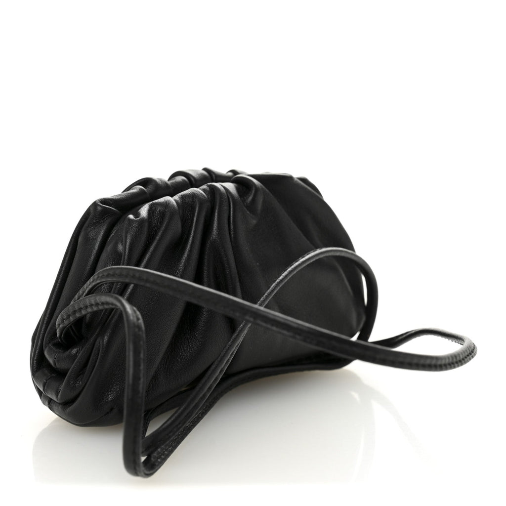 Butter Calfskin Coin Purse Black