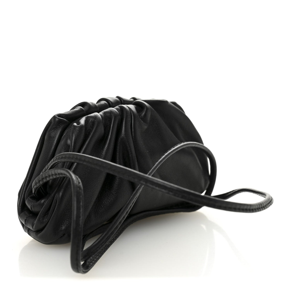 Butter Calfskin Coin Purse Black