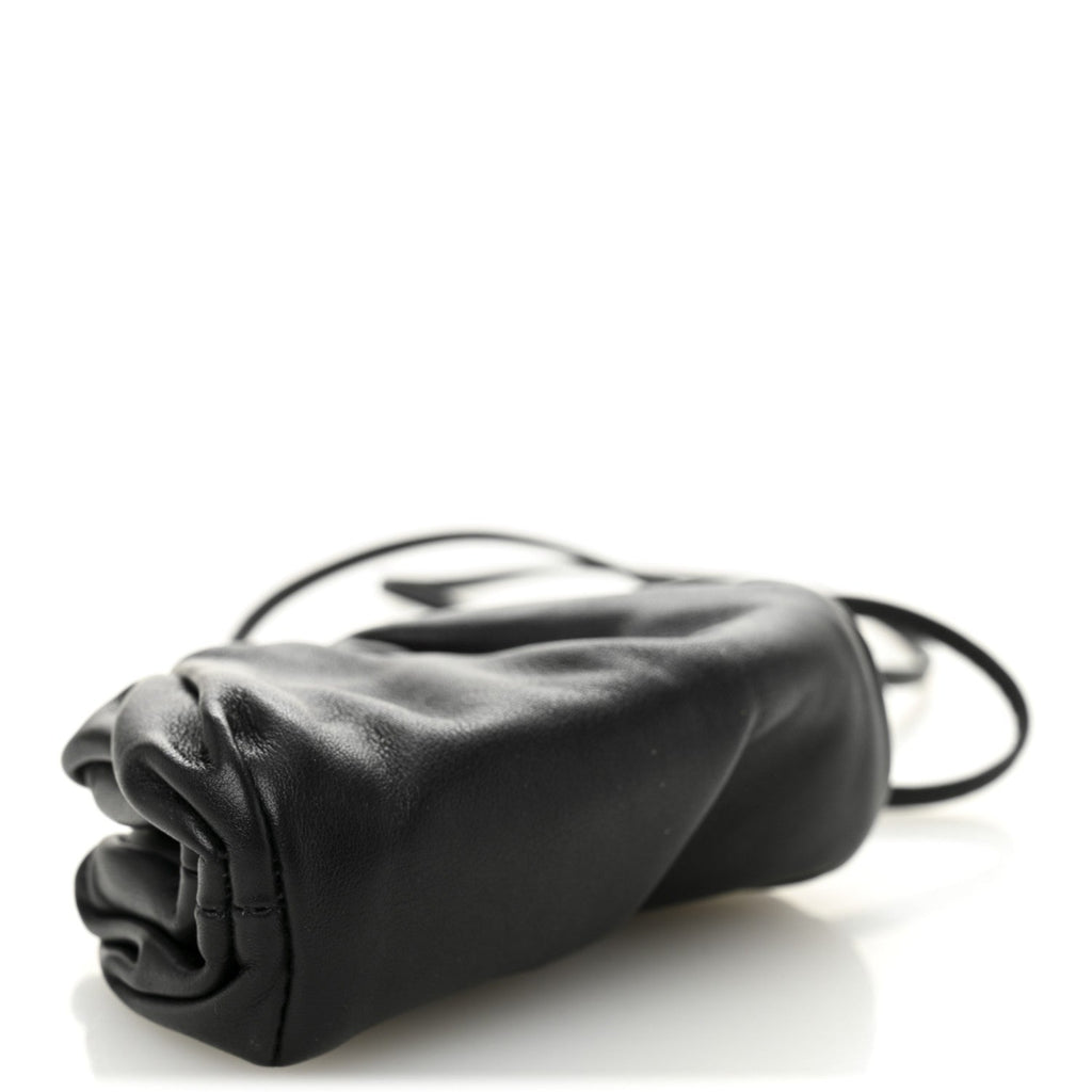 Butter Calfskin Coin Purse Black