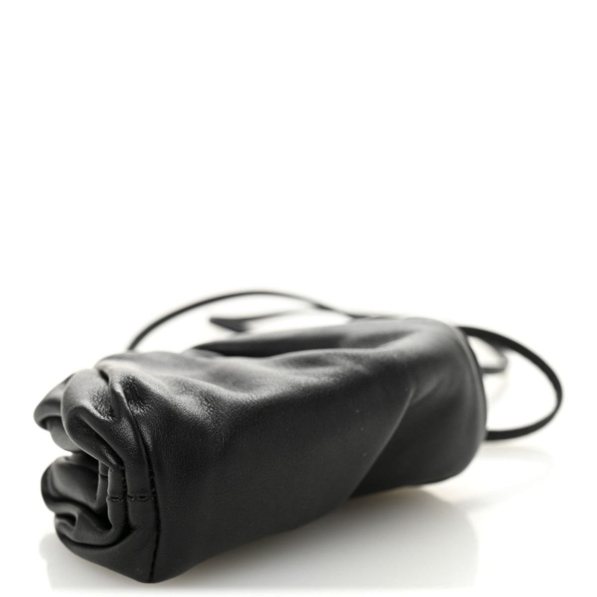 Butter Calfskin Coin Purse Black