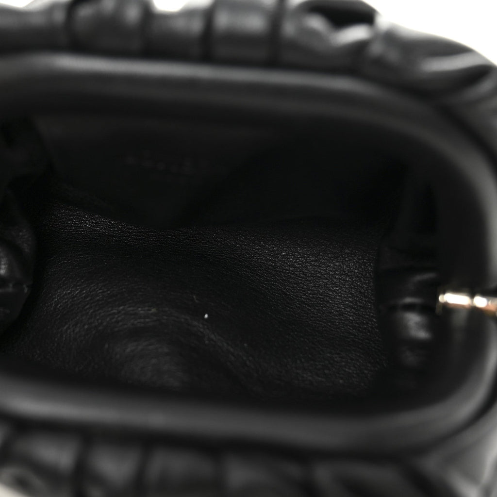 Butter Calfskin Coin Purse Black