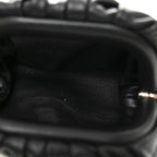 Butter Calfskin Coin Purse Black
