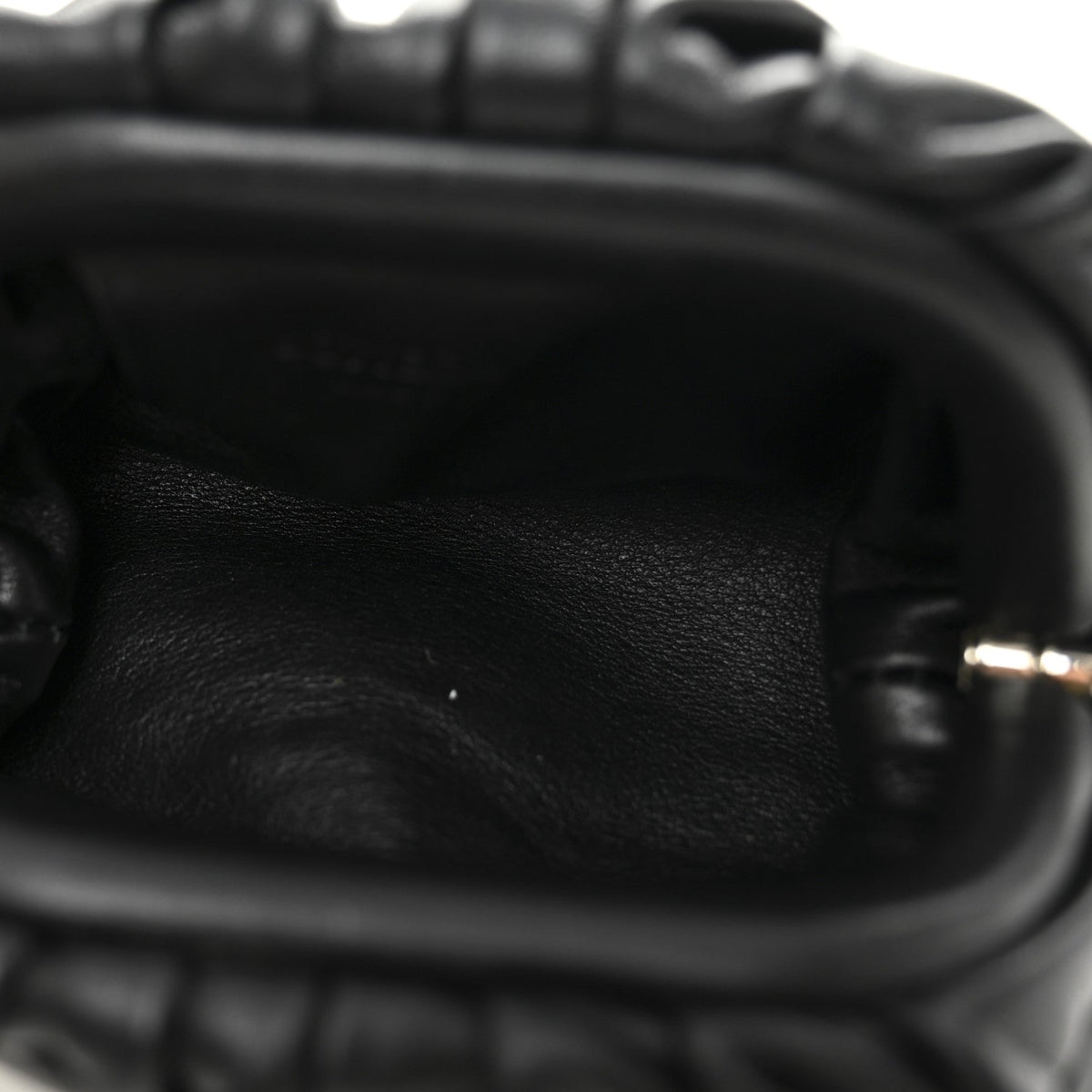 Butter Calfskin Coin Purse Black