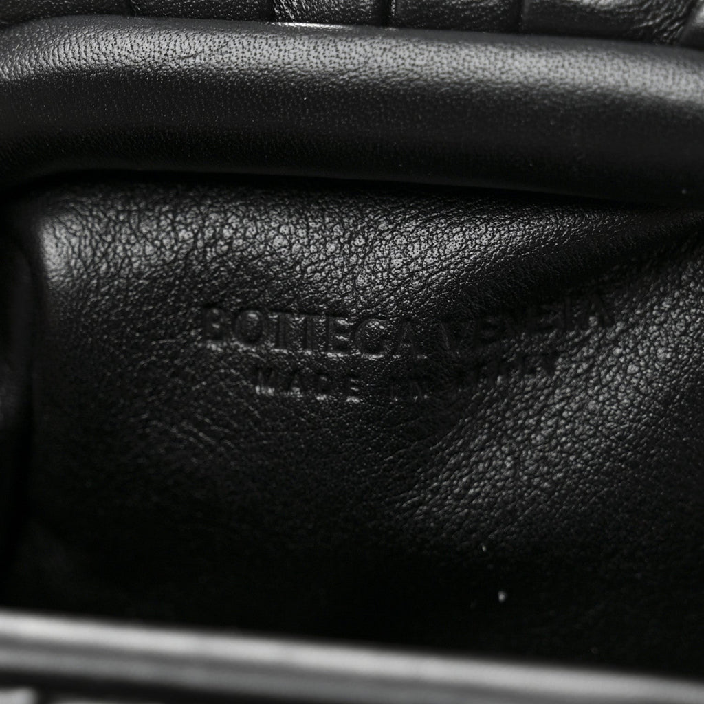 Butter Calfskin Coin Purse Black