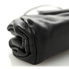 Butter Calfskin Coin Purse Black