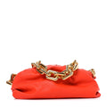 Calfskin The Pouch Chain Orange