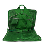 Econyl Jacquard Nylon Woven Pattern Garment Bag Green