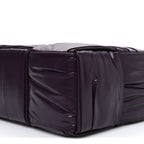 Foulard Intrecciato Pleated Medium Arco Tote Dark Mystic