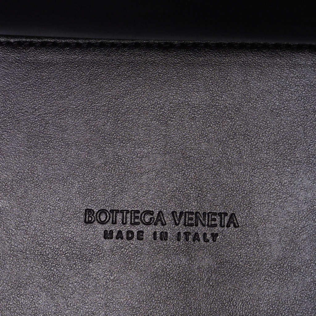 Foulard Intrecciato Pleated Medium Arco Tote Dark Mystic