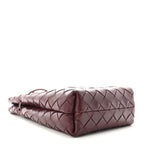 Nappa Intrecciato Andiamo Phone Pouch Barolo
