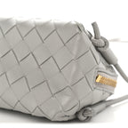 Nappa Intrecciato Concert Pouch Sterling