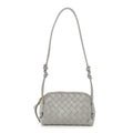 Nappa Intrecciato Concert Pouch Sterling