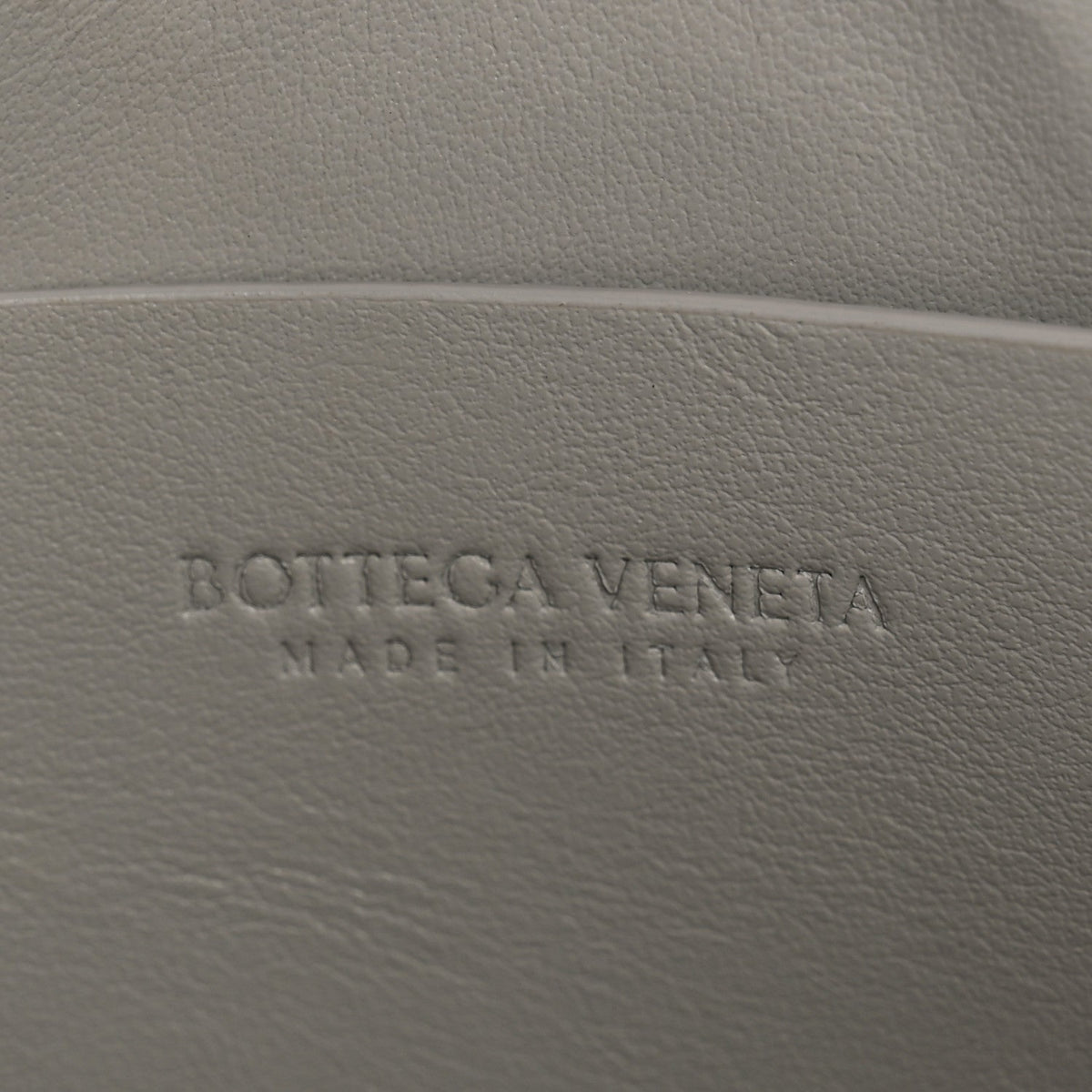 Nappa Intrecciato Concert Pouch Sterling
