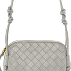 Nappa Intrecciato Concert Pouch Sterling