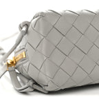 Nappa Intrecciato Concert Pouch Sterling