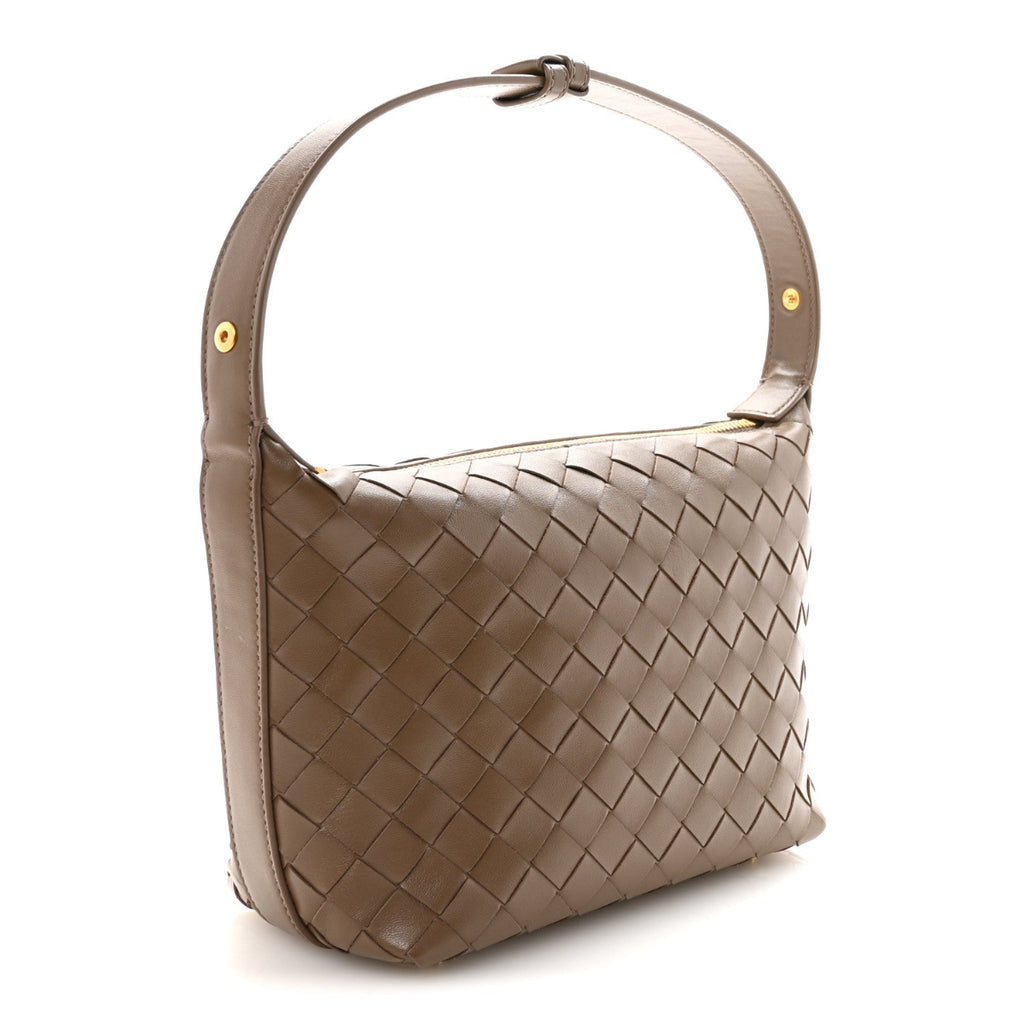 Nappa Intrecciato Mini Wallace Pinecone