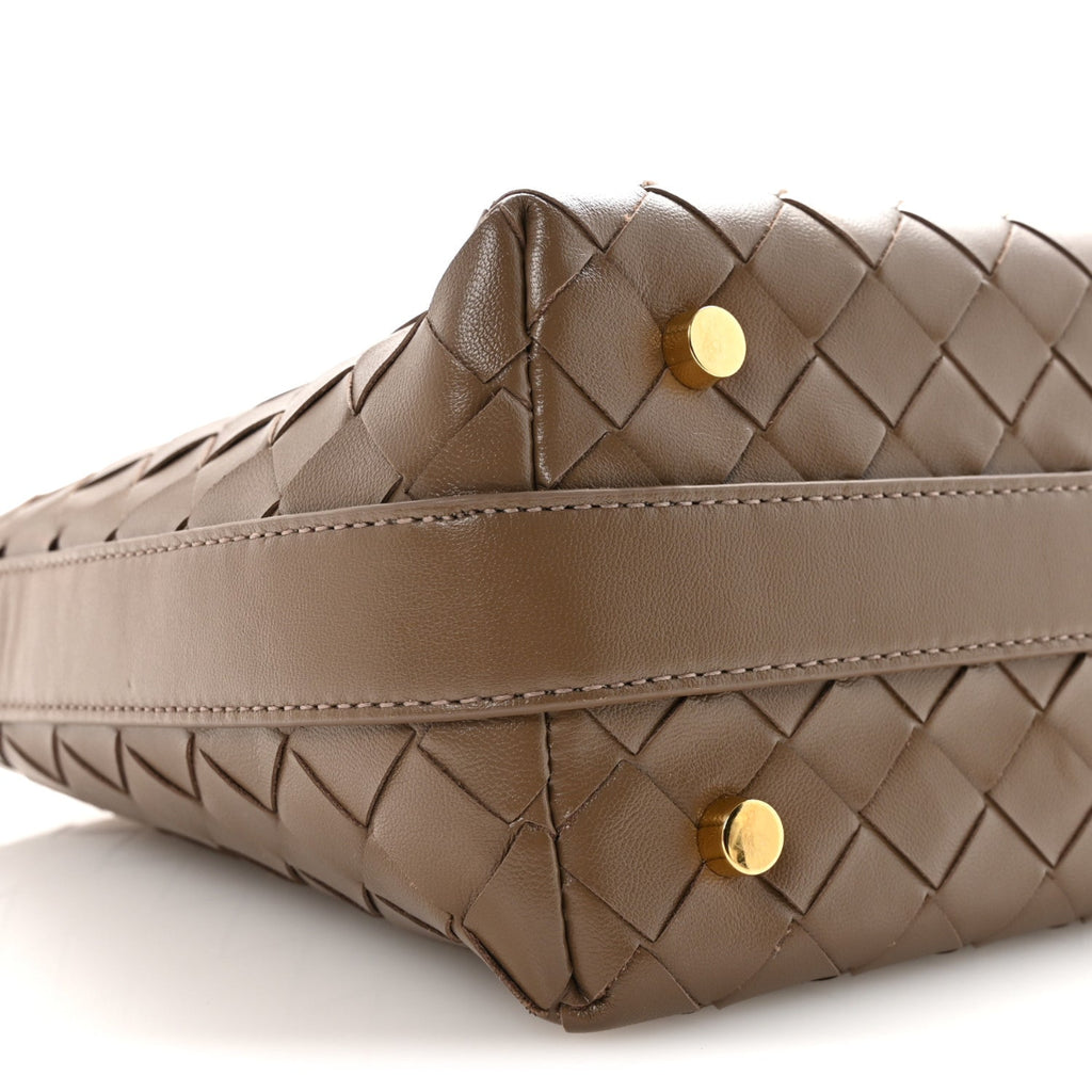 Nappa Intrecciato Mini Wallace Pinecone