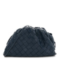 Nappa Intrecciato The Mini Pouch Deep Blue