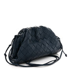 Nappa Intrecciato The Mini Pouch Deep Blue