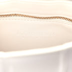Nappa Maxi Intreccio Padded Cassette Crossbody Bag Chalk